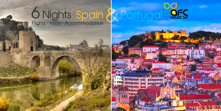  6 ليال في اسبانيا و البرتغال 
