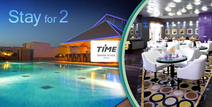 1 or 2 Nights at Time Grand Plaza
