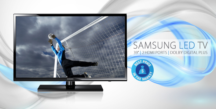 39” Samsung LED Full HD TV