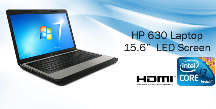 15.6” HP LED Laptop   
