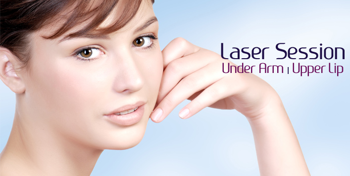 Underarm + Upper Lip Hair Removal 