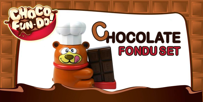 Easy to Use Chocolate Fondue Set