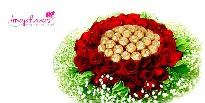 Bouquet of Roses from Ameya Flowers