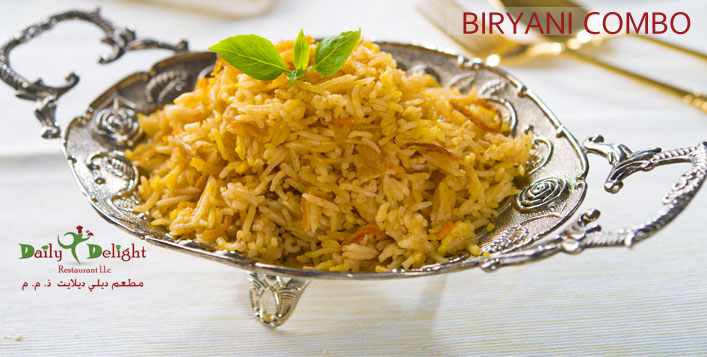 Biryani Combo Meal for 1, 4 or 5