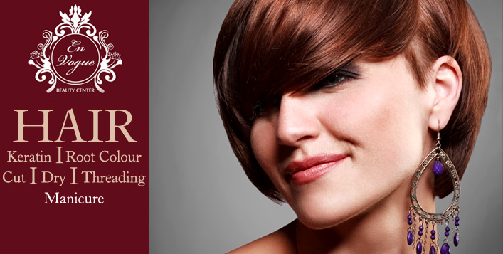 Keratin, Manicure, Cut & Blow-Dry