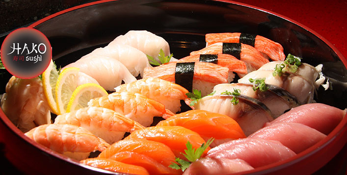 Hako Sushi Set Menu
