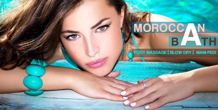 Moroccan Bath, Massage & Mani-Pedi