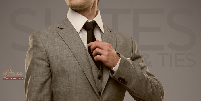 Custom 2-Piece Suit, Shirt & Tie