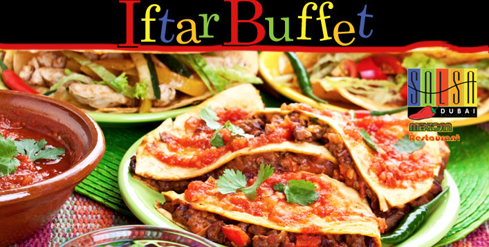 Mexican Iftar Buffet with Shisha