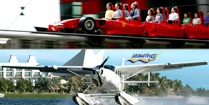 Seawings & Ferrari World Abu Dhabi