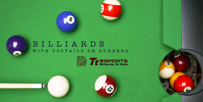 Billiards & Beverages in Jumeirah