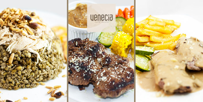 Daily dish lunch - Venecia Cafe JBR