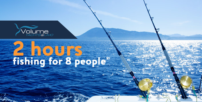 2, 3 or 4 hour fishing trip