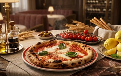 2 Handcrafted Pizzas at Kempinski Al Othman