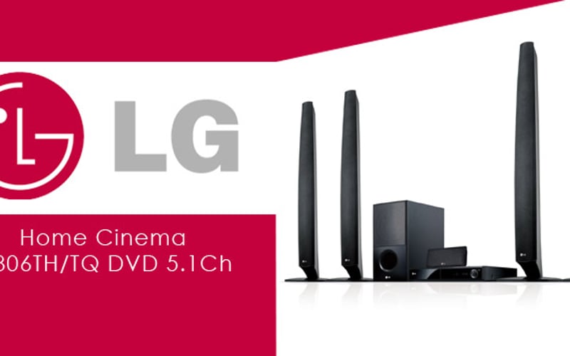 LG HT806TH/TQ DVD 5.1Ch Home Theater System | Cobone