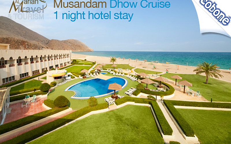 Stay a Night in Musandam + Dhow Cruise