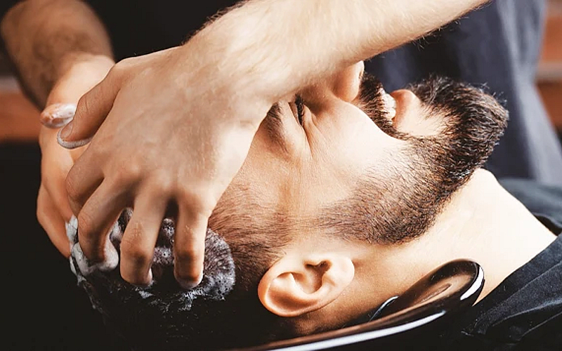 Haircut, shaving, face mask & more