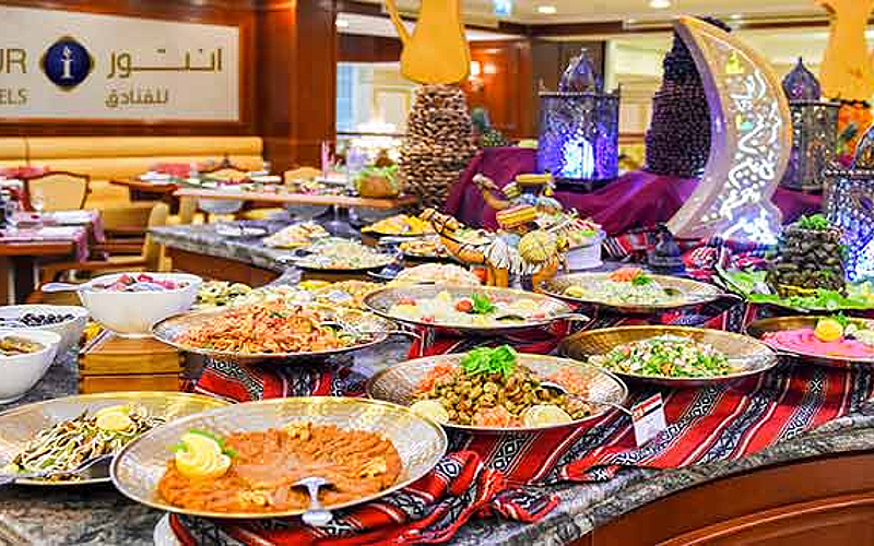 Variety Of International Dishes