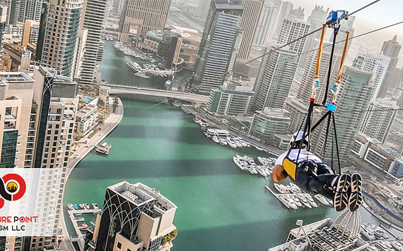 World's longest urban zipline