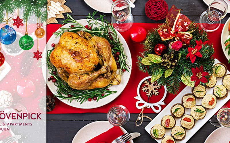 Christmas Dinner And Brunch at Movenpick Hotel Bur Dubai from AED