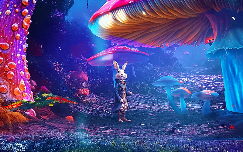 Alice in Wonderland Show at Digital Art Theatre From AED 52