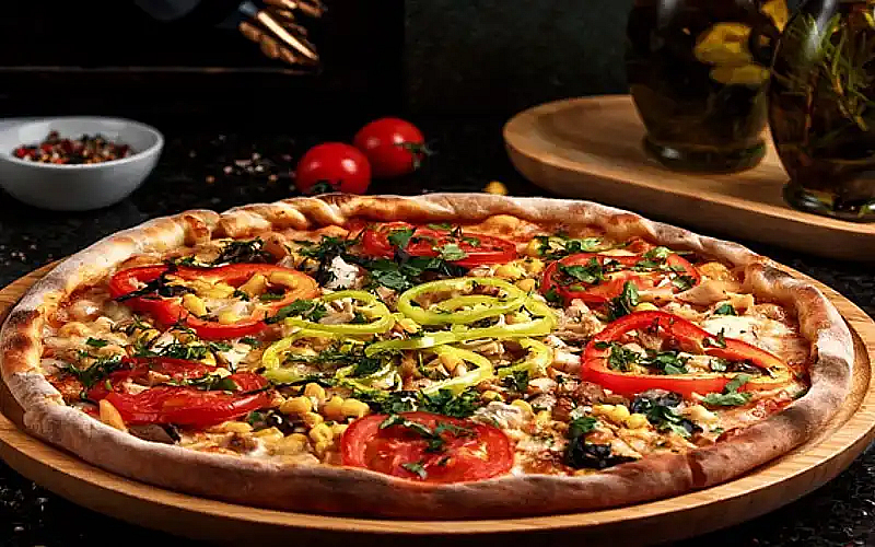 5 delicious pizza flavours to choose from!