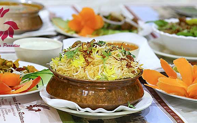 Enjoy authentic Hyderabadi cuisine