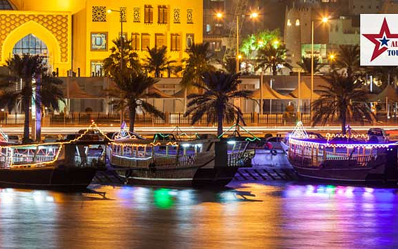 With dinner+Live shows by Star Al Manal Tours