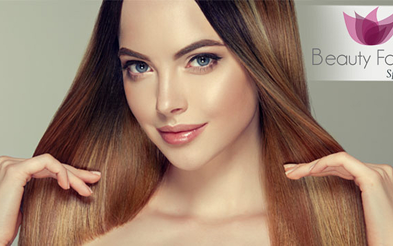 Hair treatments with hot oil, blow dry & more
