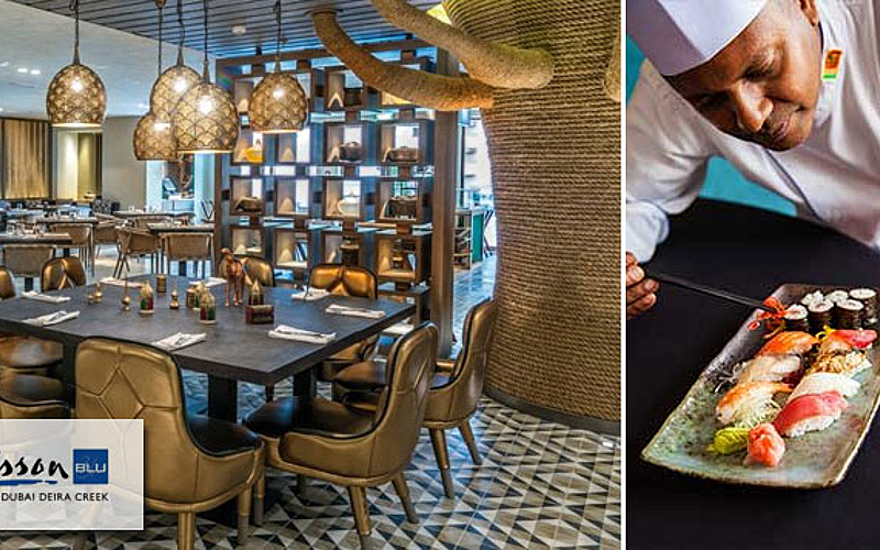 Enjoy dishes from multiple restaurants