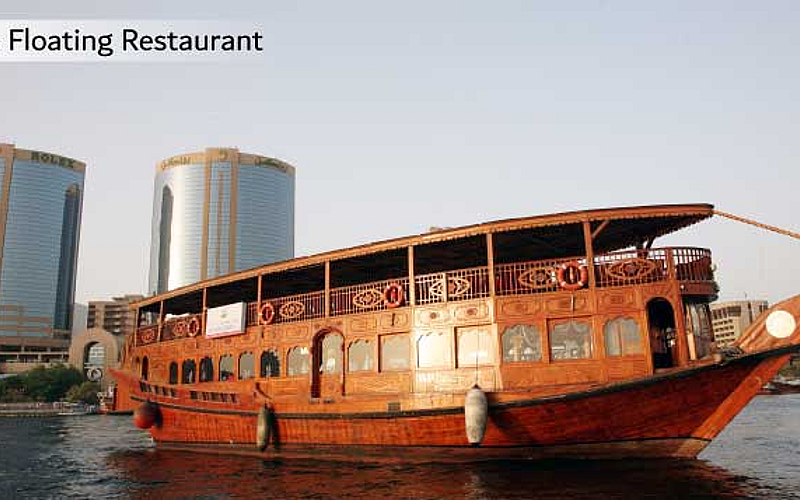 Sail around Dubai Creek with dinner buffet 
