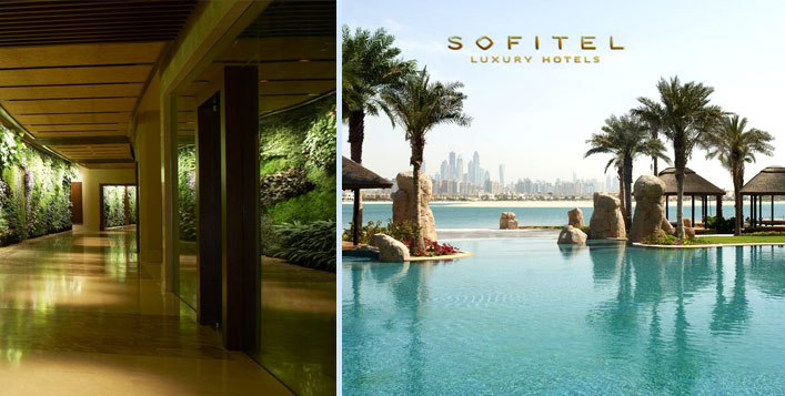منتجع سوفيتل بالم دبي،، روعة المناظر البحرية