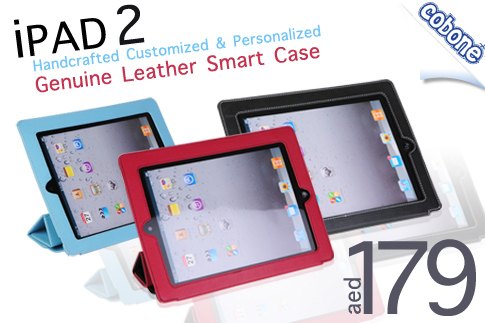 Personalized Leather Case for your iPad 2