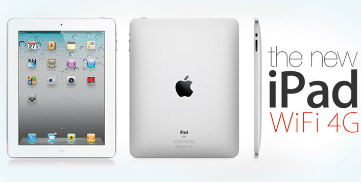 iPad 3 32GB + 4G (White)