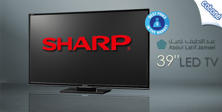 Multisystem SHARP 39” LED TV