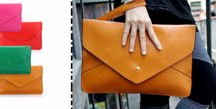Walk in style with an Envelope Clutch Bag