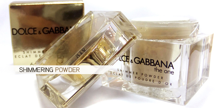 Dolce gabbana the one shimmer powder Clearance