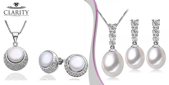 100% Natural pearls from Clarity Jewellery!