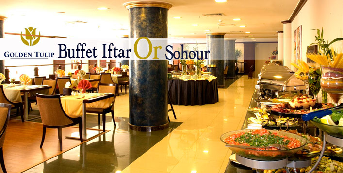 Iftar or Suhour at Golden Tulip