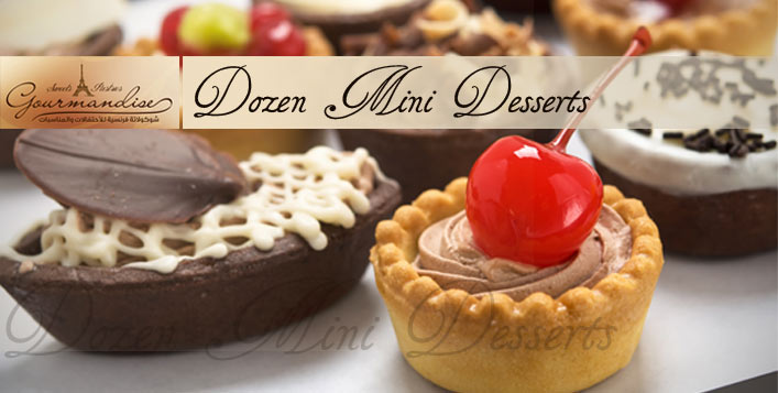 Dozen Mini Desserts from Gourmandise