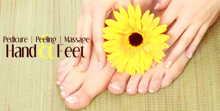 Hands + Feet Peeling and massage