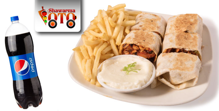 Image result for shawarma 5 with fries