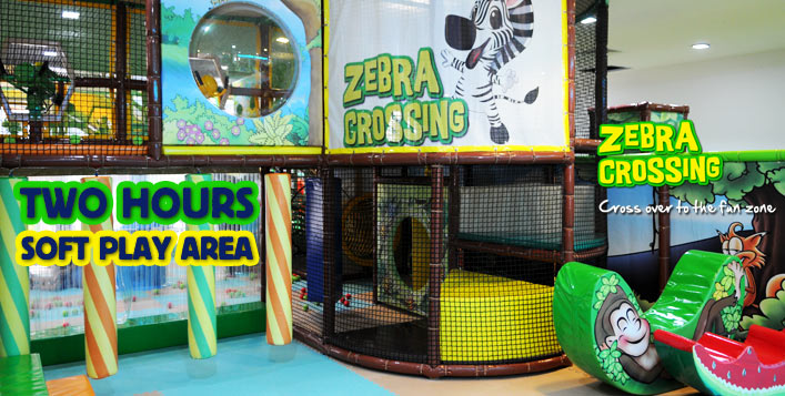 Soft Play Area, Slides & Trampoline