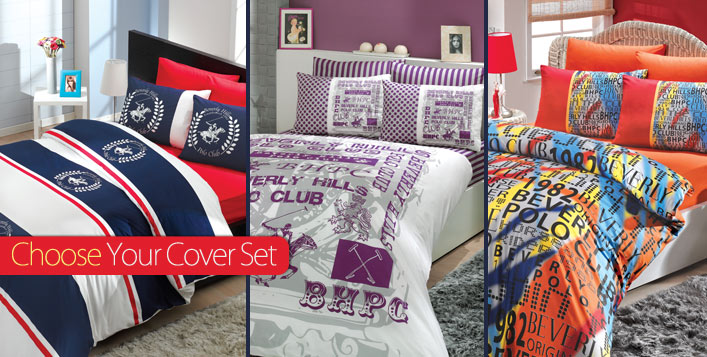 Polo Duvet Set 5 Trendy Designs Cobone