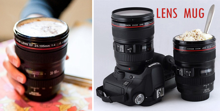 Camera Shaped Cup