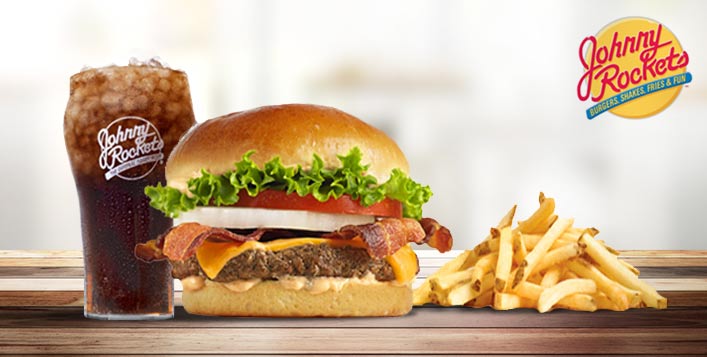 Johnny Rockets Burger Meals From SAR 39 Only! | Cobone Offers