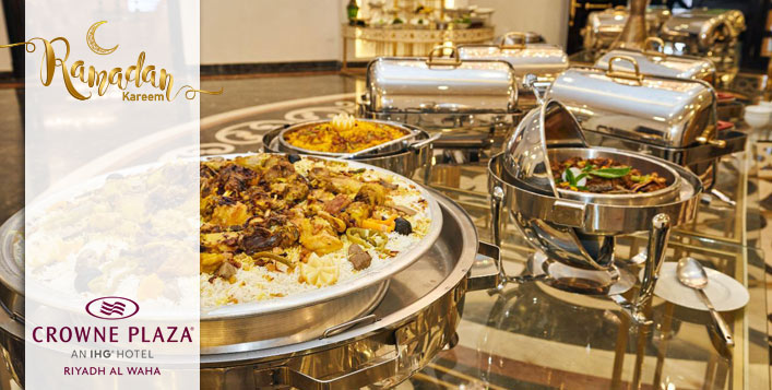 Oriental Iftar @Crowne Plaza Riyadh Al Waha Starting From SAR 84 | Cobone