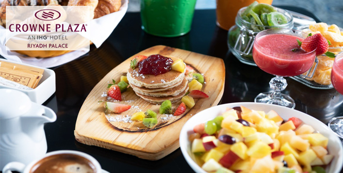 Breakfast Buffet at 5 Star Crowne Plaza Riyadh From SAR 44 Only | Cobone  Offers