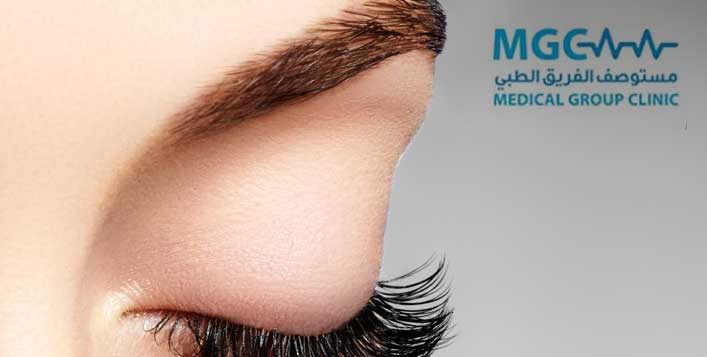 جلسة تشقير الحواجب بجهاز ليزر إسبكترا كوبون