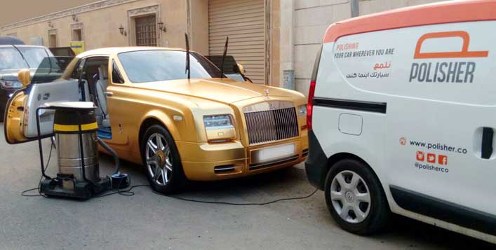 شركة تنظيف سيارات بالرياض بالمنزل 0532000272 شركة الراقي